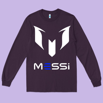 Messi Long Sleeve Tee Designed By Pixelwave