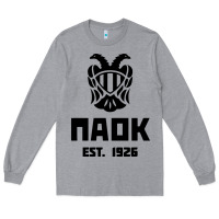 Heather Grey paok merch Long Sleeve Tee - PixelWave