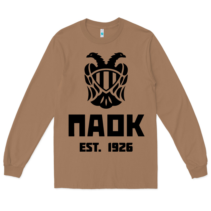 Paok Merch Long Sleeve Tee by PixelWave | Teevron