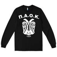 Black paok merch Long Sleeve Tee - PixelWave