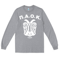 Heather Grey paok merch Long Sleeve Tee - PixelWave