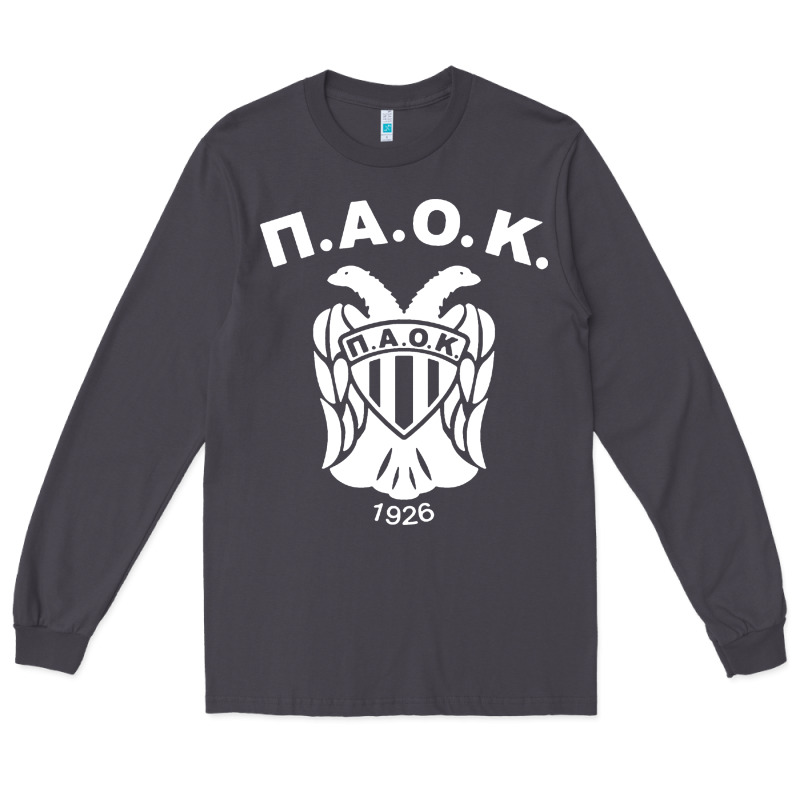 Paok Merch Long Sleeve Tee by PixelWave | Teevron
