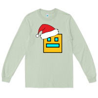 Matcha Geometry Dash Long Sleeve Tee - PixelWave