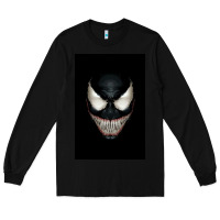Black The venom Long Sleeve Tee - PixelWave