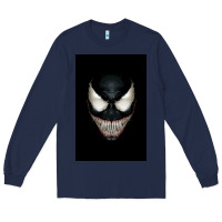 Navy The venom Long Sleeve Tee - PixelWave