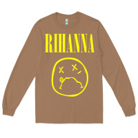 Toasted Coconut Grunge Rihanna Long Sleeve Tee - PixelWave