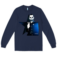 Navy ringo starr 01 Long Sleeve Tee - PixelWave