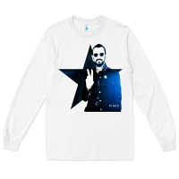 White ringo starr 01 Long Sleeve Tee - PixelWave