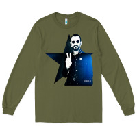 Army Green ringo starr 01 Long Sleeve Tee - PixelWave