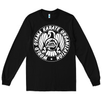 World Oyama Karate Organization ( White ) Long Sleeve Tee | Teevron