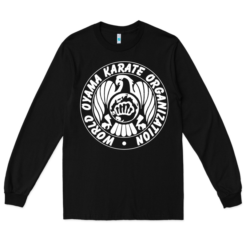 World Oyama Karate Organization ( White ) Long Sleeve Tee by PixelWave | Teevron