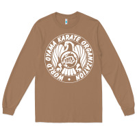 Toasted Coconut World Oyama Karate Organization ( white ) Long Sleeve Tee - PixelWave