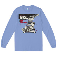 Colony Blue RKL Keep Laughing Essential Long Sleeve Tee - PixelWave