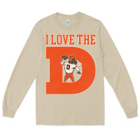 Mushroom i love the d broncos football quote Long Sleeve Tee - PixelWave