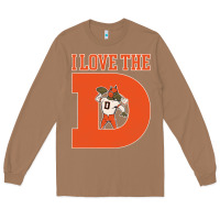 Toasted Coconut i love the d broncos football quote Long Sleeve Tee - PixelWave