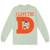 Matcha i love the d broncos football quote Long Sleeve Tee - PixelWave