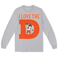 Moon Dust i love the d broncos football quote Long Sleeve Tee - PixelWave