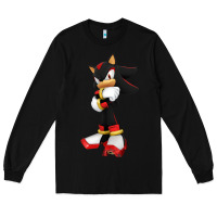 Black best of shadow Long Sleeve Tee - PixelWave