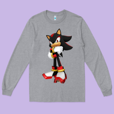 Best Of Shadow Long Sleeve Tee Designed By Pixelwave