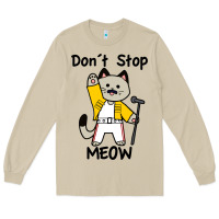 Mushroom Don´t Stop Meow Long Sleeve Tee - PixelWave