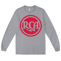 Heather Grey rca radio tubes Long Sleeve Tee - PixelWave