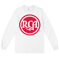 White rca radio tubes Long Sleeve Tee - PixelWave