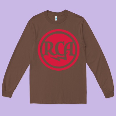 Rca Radio Tubes Long Sleeve Tee Designed By Pixelwave