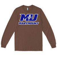 Chestnut marymount university vectorized Long Sleeve Tee - PixelWave