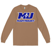 Toasted Coconut marymount university vectorized Long Sleeve Tee - PixelWave