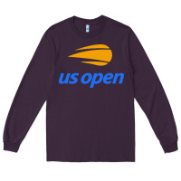 Plum open Tennis tournament Long Sleeve Tee - PixelWave