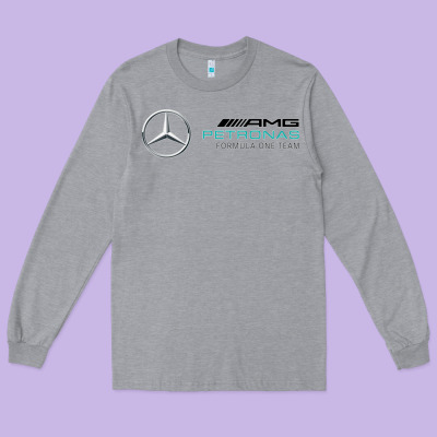 Mercedis F1 Long Sleeve Tee Designed By Pixelwave