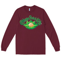 Burgundy Cabbage Patch Kids Essential Long Sleeve Tee - PixelWave