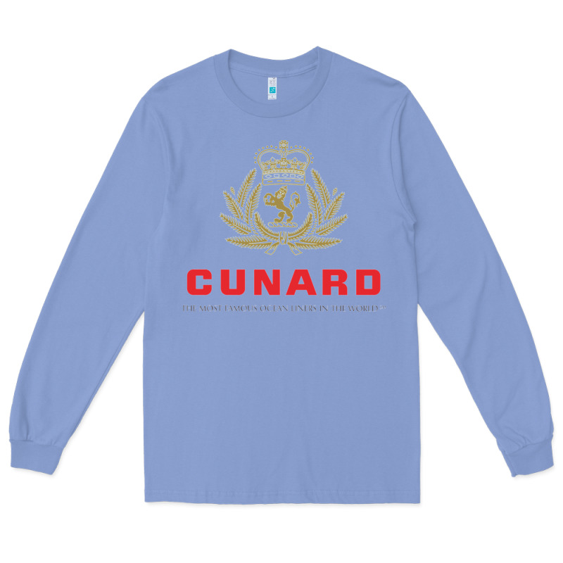 Luxury Cruises Cunard Long Sleeve Tee by PixelWave | Teevron