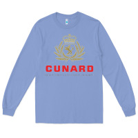 Colony Blue luxury cruises cunard Long Sleeve Tee - PixelWave
