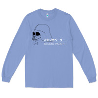 Colony Blue studio vader   star Long Sleeve Tee - PixelWave