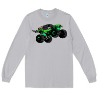 Moon Dust monster truck grave digger Long Sleeve Tee - PixelWave