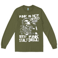 Stay Punk Stay Drunk Long Sleeve Tee | Teevron