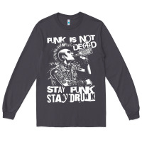 Stay Punk Stay Drunk Long Sleeve Tee | Teevron