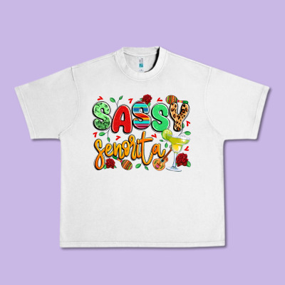 Sassy Senorita Urban Heavy Tee Designed By Lillyallendesigns