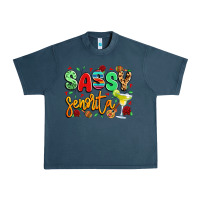 Midnight Navy sassy senorita Urban Heavy Tee - LillyAllenDesigns