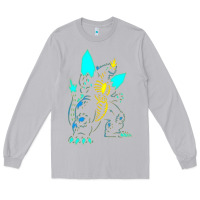 Moon Dust Spacegodzilla Long Sleeve Tee - PixelWave