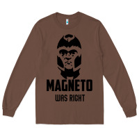 Chestnut magneto was right Long Sleeve Tee - PixelWave