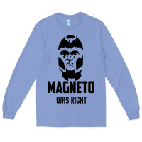 Colony Blue magneto was right Long Sleeve Tee - PixelWave