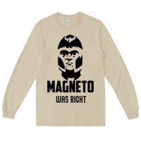 Mushroom magneto was right Long Sleeve Tee - PixelWave