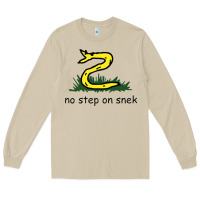 Mushroom no step on snek,libertarian,tumblr,meme,funny,polotics,no step,on,snek Long Sleeve Tee - PixelWave