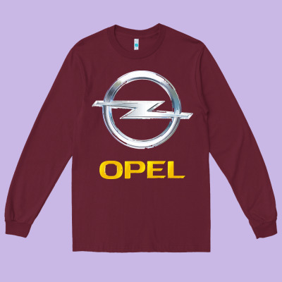 Opel Long Sleeve Tee Designed By Pixelwave