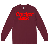 Burgundy cracker jack Long Sleeve Tee - PixelWave