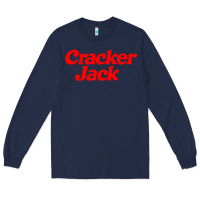 Navy cracker jack Long Sleeve Tee - PixelWave