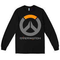 Black overwatch Long Sleeve Tee - PixelWave