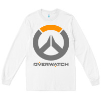 White overwatch Long Sleeve Tee - PixelWave
